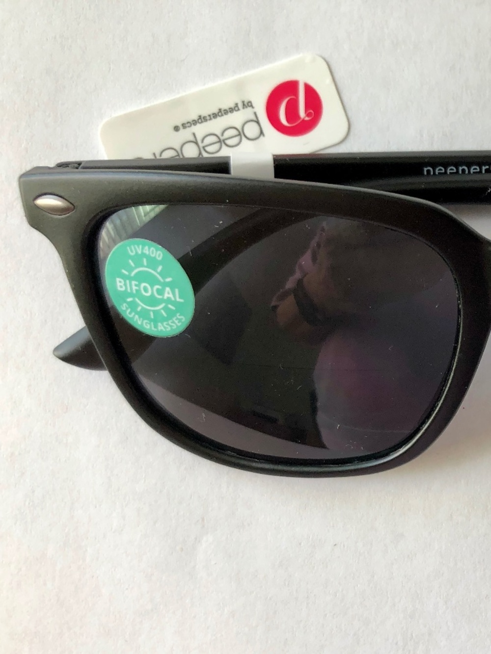 NEW‎ Peepers Black Cruz BIFOCAL Sunglass Readers +1.00